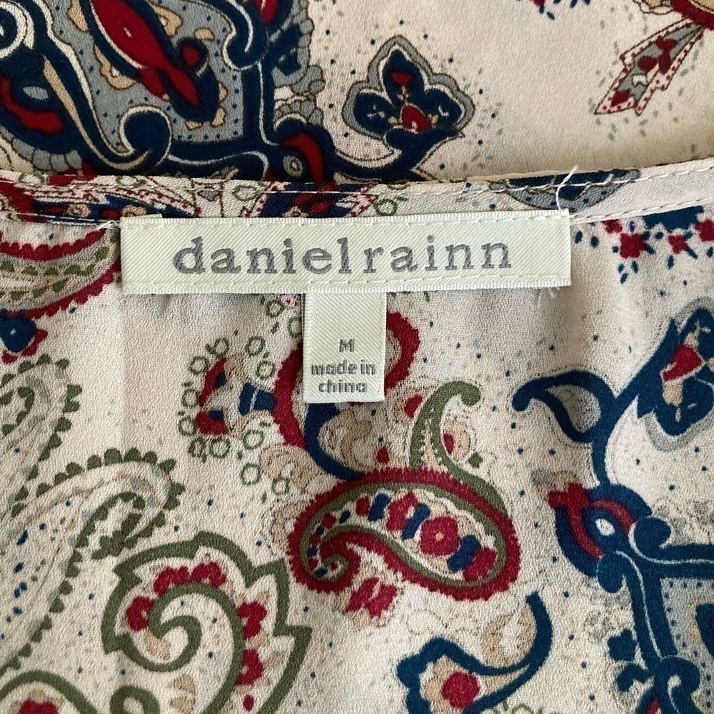 DANIEL RAINN Women Sleeveless Blouse, Paisleys, Multicolour, Medium - Picture 3 of 4